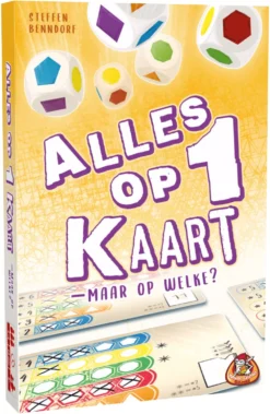 Alles Op 1 Kaart - Dobbelspel